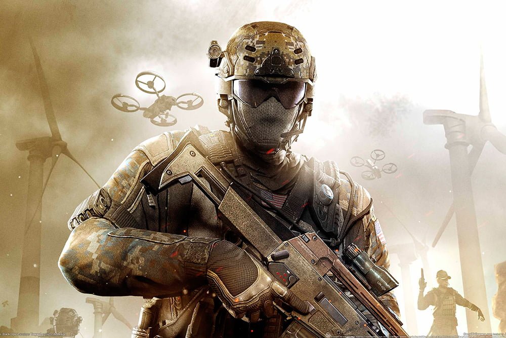 Кадр из игры «Call of Duty»