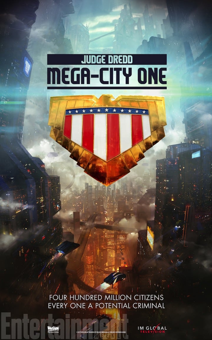Постер сериала «Judge Dredd: Mega City One»